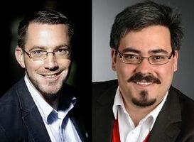 Peter Kox und Gabriel Kunze