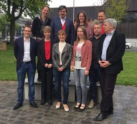 Der am 23. April 2016 neugewählte Vorstand der Bonner SPD